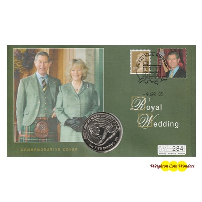 1998 HRH The Prince Of Wales 50th Birthday Crown - Royal Wedding